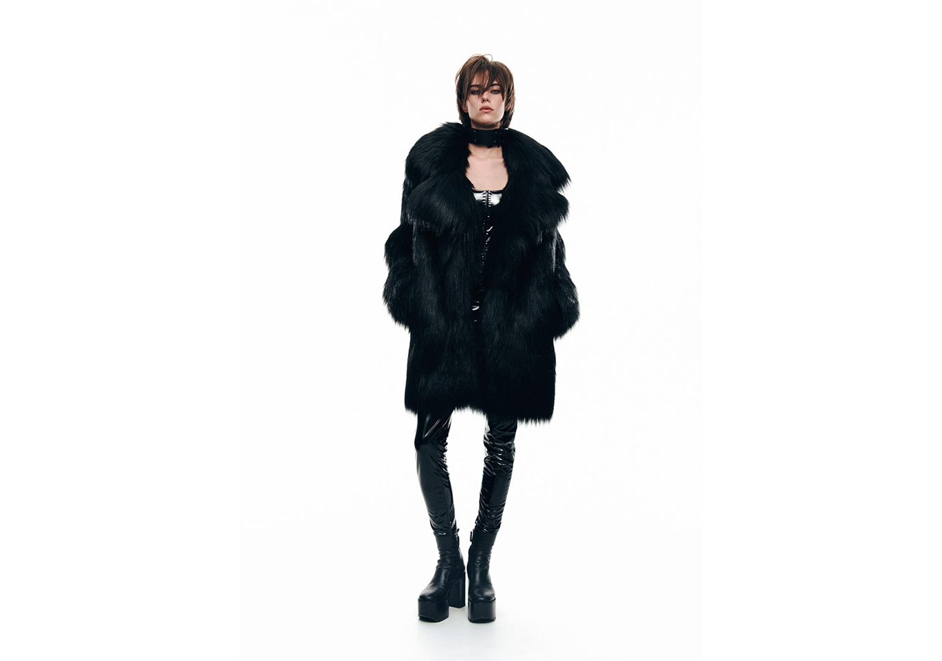 Faux Fur Coat